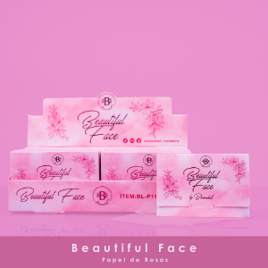 Beautiful face (papel de rosas)