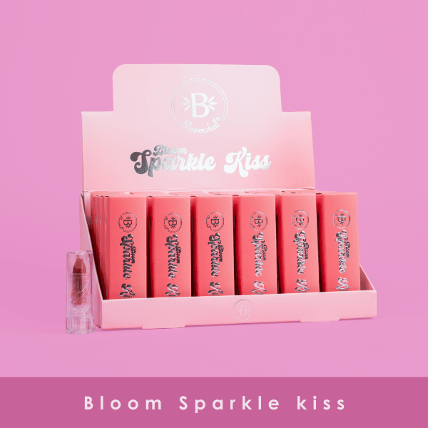 Labial bloom sparkle kiss
