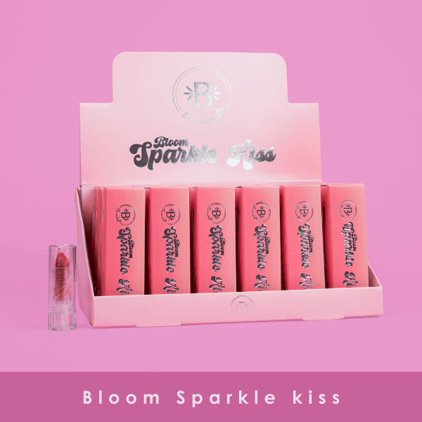 Labial bloom sparkle kiss