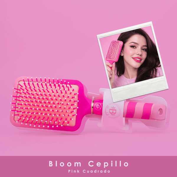 Bloom cepillo pink cuadrado