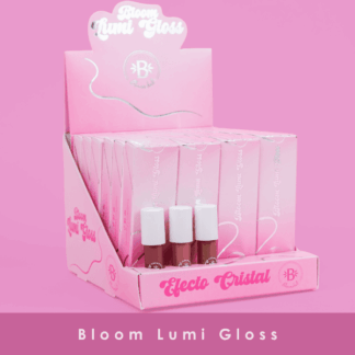 Bloom lumi gloss display / brillo hidrante
