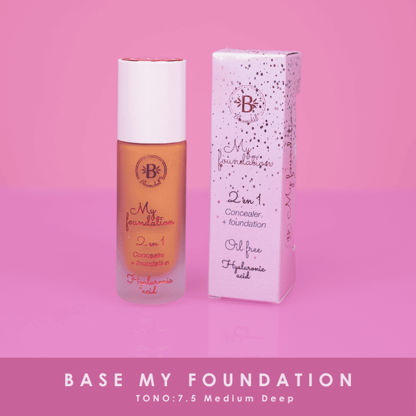 My foundation 2 en 1 (base lÍquida)(mÉdium deep)