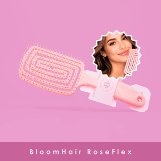 Bloom hair rose flex (cepillo para peinar)
