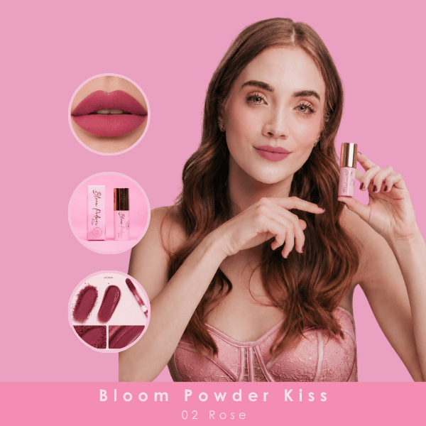 Bloom podwer kiss (brillo labial)