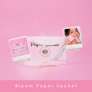 Bloom paper sachet /papel absorbente
