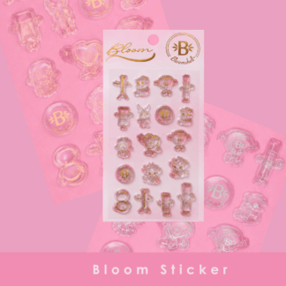 Bloom sticker